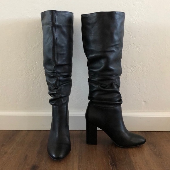Steve Madden Shoes - NEW Genuine Leather Steve Madden Black Boots